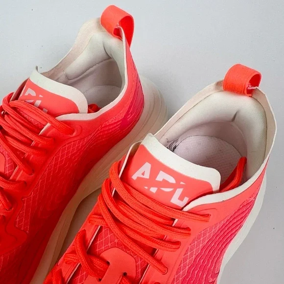 •APL• Streamline Running Jogging Athletic Shoe Laser Red/Pristine White Size 5.5